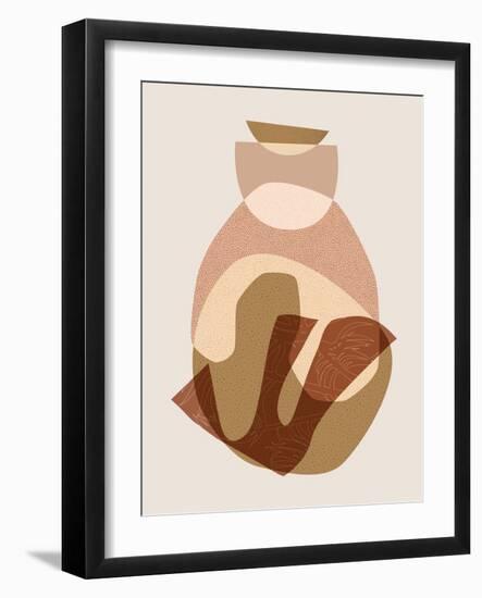 Mid Century Boho 4-Urban Epiphany-Framed Art Print