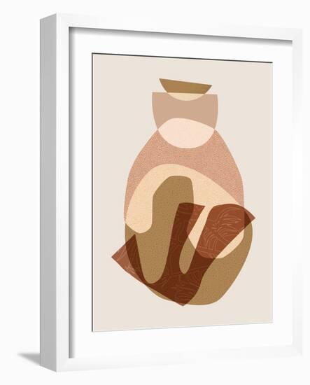 Mid Century Boho 4-Urban Epiphany-Framed Art Print