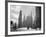 Mid-Century Chicago, Looking Down Michigan Avenue, 1951-null-Framed Photo