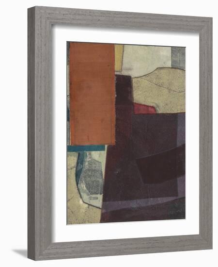 Mid-Century Collage I-Rob Delamater-Framed Art Print