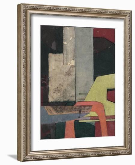 Mid-Century Collage II-Rob Delamater-Framed Art Print