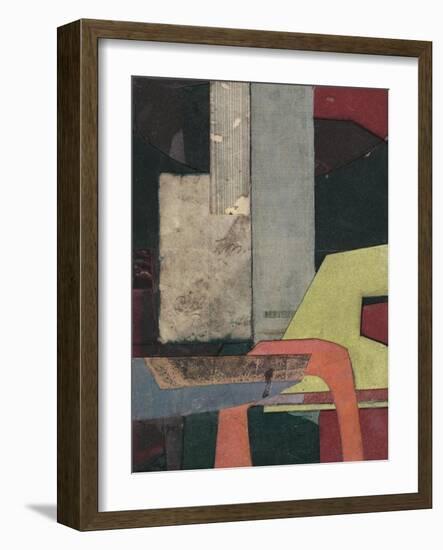 Mid-Century Collage II-Rob Delamater-Framed Art Print