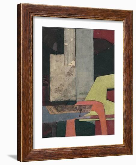 Mid-Century Collage II-Rob Delamater-Framed Art Print