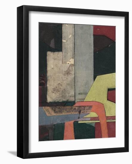 Mid-Century Collage II-Rob Delamater-Framed Art Print