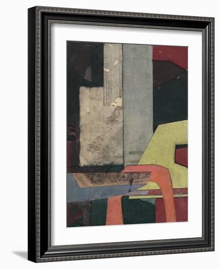 Mid-Century Collage II-Rob Delamater-Framed Art Print