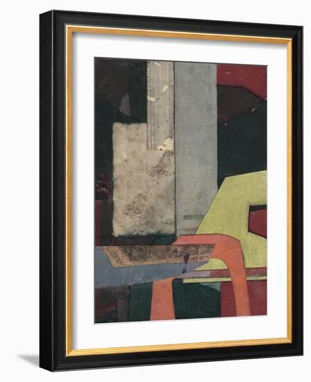 Mid-Century Collage II-Rob Delamater-Framed Art Print