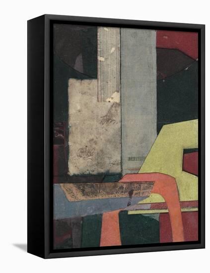 Mid-Century Collage II-Rob Delamater-Framed Stretched Canvas