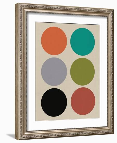 Mid Century Colors IV-Eline Isaksen-Framed Art Print