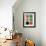 Mid Century Colors IV-Eline Isaksen-Framed Art Print displayed on a wall