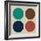 Mid Century Colors-Eline Isaksen-Framed Art Print