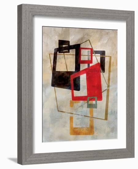 Mid-Century Elements 1-Sara Abbott-Framed Art Print