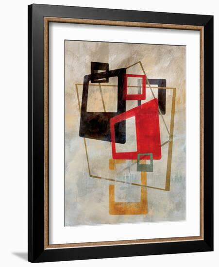 Mid-Century Elements 1-Sara Abbott-Framed Art Print