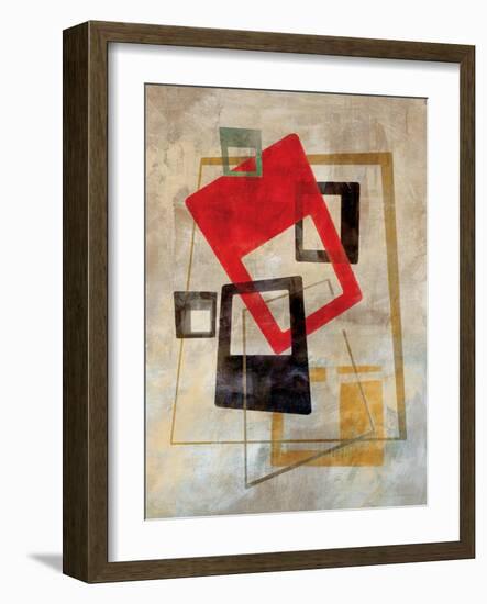 Mid-Century Elements 2-Sara Abbott-Framed Art Print