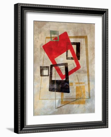 Mid-Century Elements 2-Sara Abbott-Framed Art Print