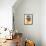 Mid Century Floating Bowls III-Eline Isaksen-Framed Stretched Canvas displayed on a wall