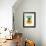 Mid Century Floating Bowls IV-Eline Isaksen-Framed Art Print displayed on a wall