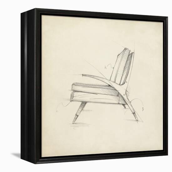 Mid Century Furniture Design II-Ethan Harper-Framed Stretched Canvas
