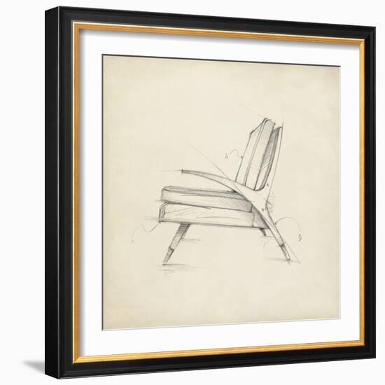 Mid Century Furniture Design II-Ethan Harper-Framed Art Print