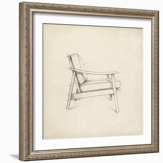 Mid Century Furniture Design III-Ethan Harper-Framed Art Print