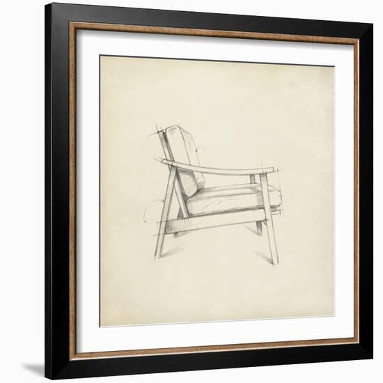 Mid Century Furniture Design III-Ethan Harper-Framed Art Print