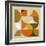 Mid Century Geometric Collage I-Eline Isaksen-Framed Premium Giclee Print