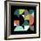 Mid Century Geometric Collage III-Eline Isaksen-Framed Art Print