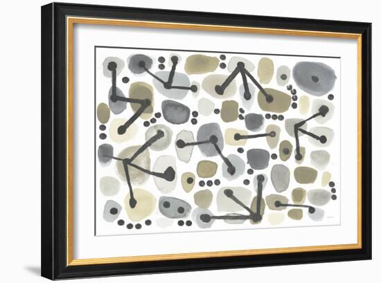 Mid Century I Achroma-Cheryl Warrick-Framed Art Print