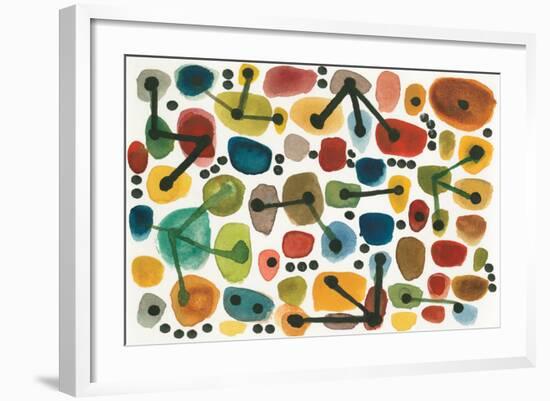 Mid Century I-Cheryl Warrick-Framed Art Print