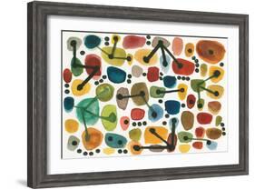 Mid Century I-Cheryl Warrick-Framed Art Print