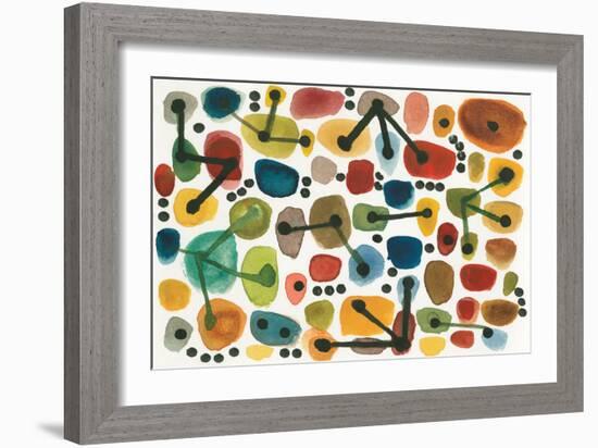 Mid Century I-Cheryl Warrick-Framed Art Print