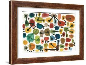Mid Century I-Cheryl Warrick-Framed Art Print