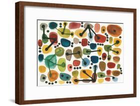 Mid Century I-Cheryl Warrick-Framed Art Print