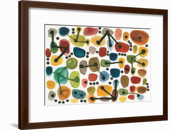 Mid Century I-Cheryl Warrick-Framed Art Print