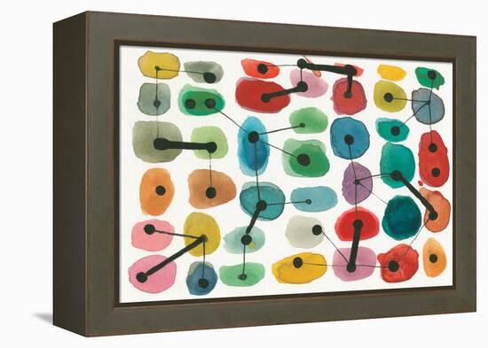 Mid Century II-Cheryl Warrick-Framed Stretched Canvas