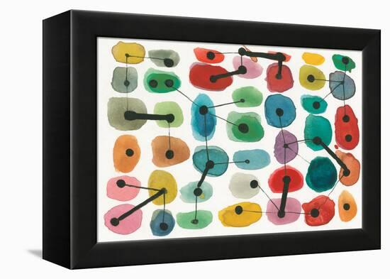 Mid Century II-Cheryl Warrick-Framed Stretched Canvas