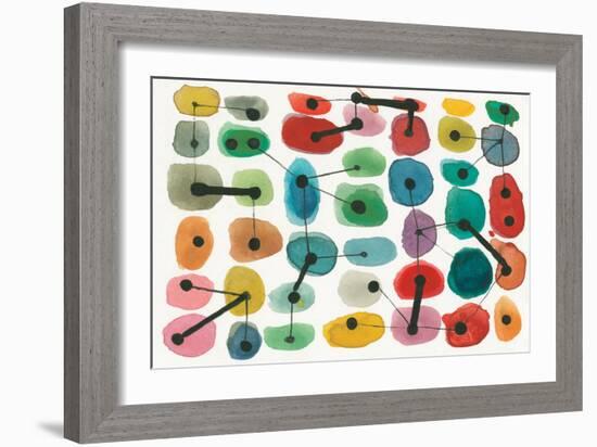 Mid Century II-Cheryl Warrick-Framed Premium Giclee Print