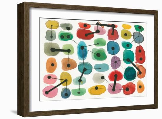 Mid Century II-Cheryl Warrick-Framed Premium Giclee Print