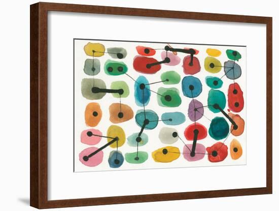 Mid Century II-Cheryl Warrick-Framed Premium Giclee Print