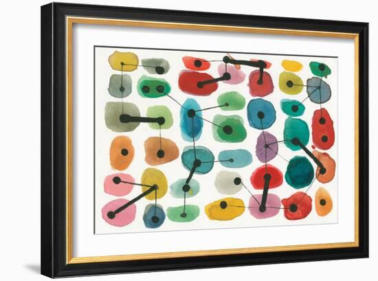 Mid Century II-Cheryl Warrick-Framed Premium Giclee Print