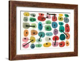 Mid Century II-Cheryl Warrick-Framed Art Print
