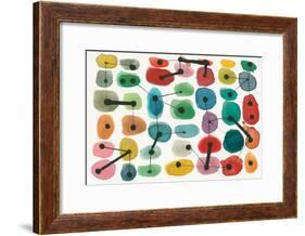 Mid Century II-Cheryl Warrick-Framed Art Print
