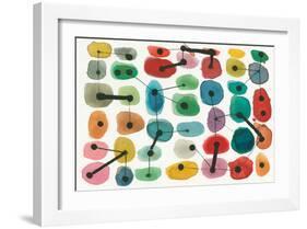 Mid Century II-Cheryl Warrick-Framed Art Print