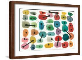 Mid Century II-Cheryl Warrick-Framed Art Print