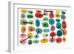 Mid Century II-Cheryl Warrick-Framed Art Print