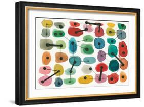 Mid Century II-Cheryl Warrick-Framed Art Print