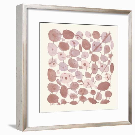 Mid Century IV Blush-Cheryl Warrick-Framed Art Print