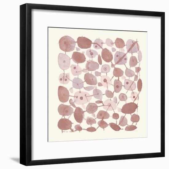 Mid Century IV Blush-Cheryl Warrick-Framed Art Print