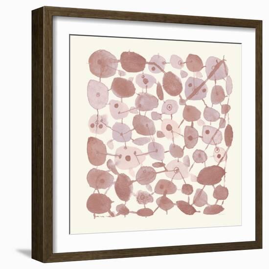 Mid Century IV Blush-Cheryl Warrick-Framed Art Print