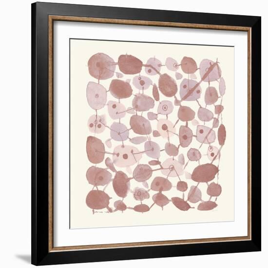 Mid Century IV Blush-Cheryl Warrick-Framed Art Print