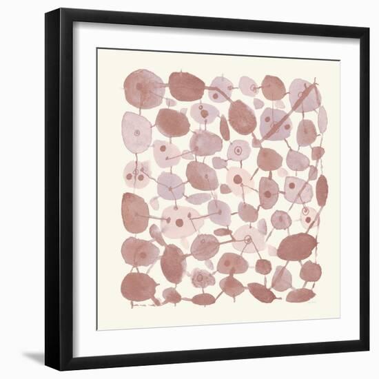 Mid Century IV Blush-Cheryl Warrick-Framed Art Print